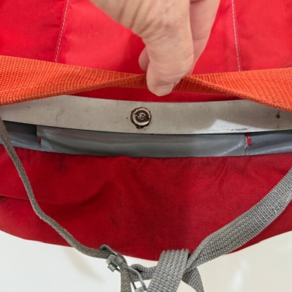 Vintage Red Millet France Le Sherpa Walter Bonatti Rucksack Backpack - Picture 8 of 10